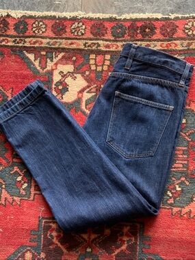 Sofie D'Hoore Dark Blue Straight-Leg Jeans